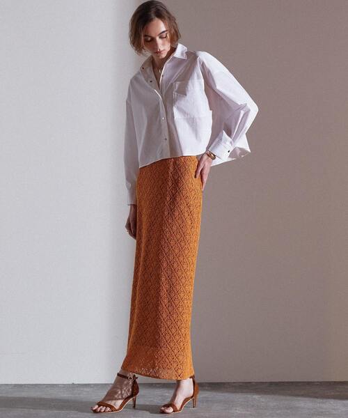 「Liesse」 ロングスカート FREE グリーン レディース_画像2