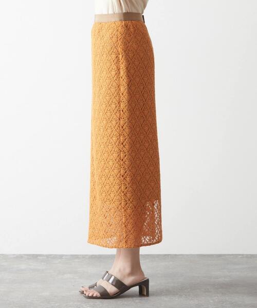 「Liesse」 ロングスカート FREE グリーン レディース_画像8