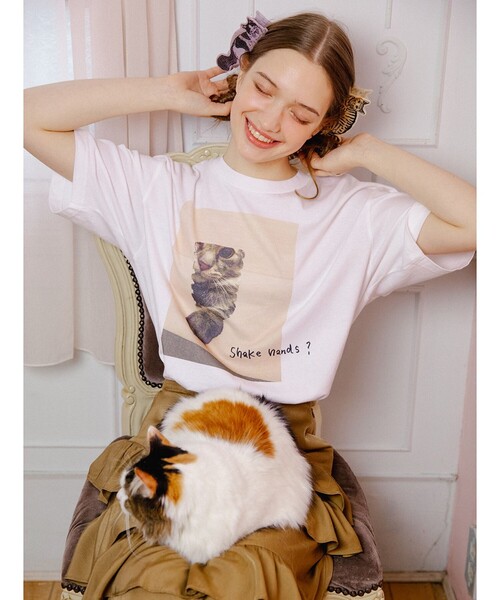 mmts（マミタス） tシャツ 「COLLABORATION」清水奈緒 / デコshake