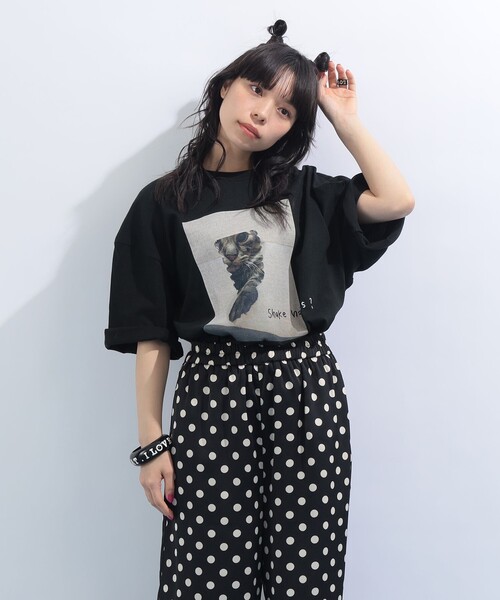 mmts（マミタス） tシャツ 「COLLABORATION」清水奈緒 / デコshake