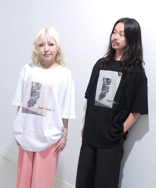 mmtsです。 mmts（マミタス） tシャツ 「COLLABORATION」清水奈緒 / デコshake