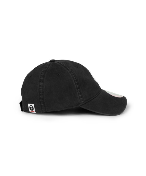初期90sabathingapeアベイシングエイプキャップ帽子ブラック黒シャーク AAPE BY A BATHING APE（エーエイプバイアベイシングエイプ） キャップ