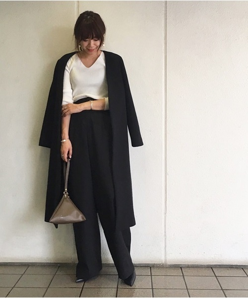 「TODAYFUL」 長袖ニット FREE グレー レディース_画像6
