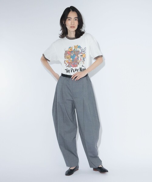 tシャツ 「別注」HEAR MY NAME × maturely / プレイヤーズ プリント ショートスリーブ レディースの画像
