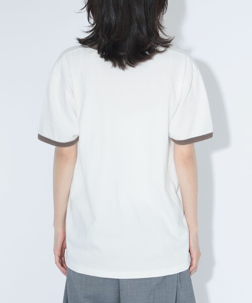 tシャツ 「別注」HEAR MY NAME × maturely / プレイヤーズ プリント ショートスリーブ レディースの画像
