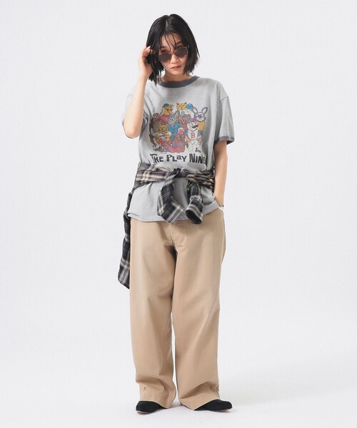 tシャツ 「別注」HEAR MY NAME × maturely / プレイヤーズ プリント ショートスリーブ レディースの画像