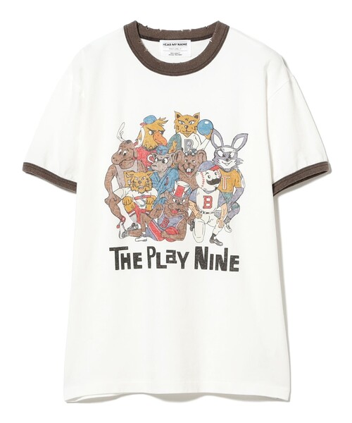tシャツ 「別注」HEAR MY NAME × maturely / プレイヤーズ プリント ショートスリーブ レディースの画像