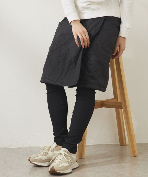 FILA GOLF スカート フィラゴルフ 中綿 キルティング 巻きスカート