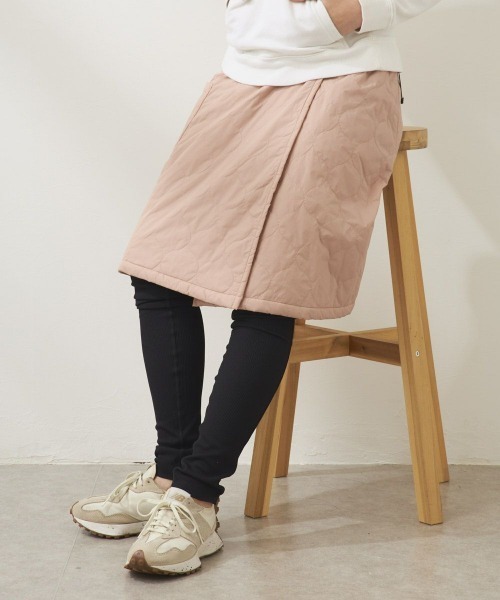 FILA GOLF スカート フィラゴルフ 中綿 キルティング 巻きスカート