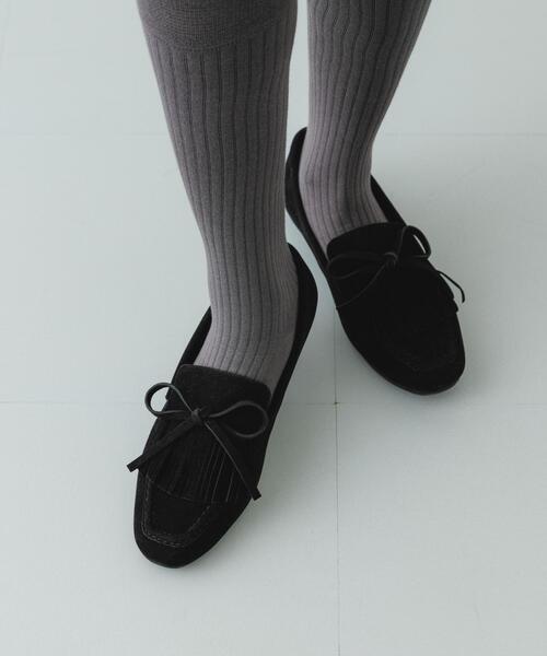 「RODE SKO」 フラットパンプス 38 ブラック レディース_画像2