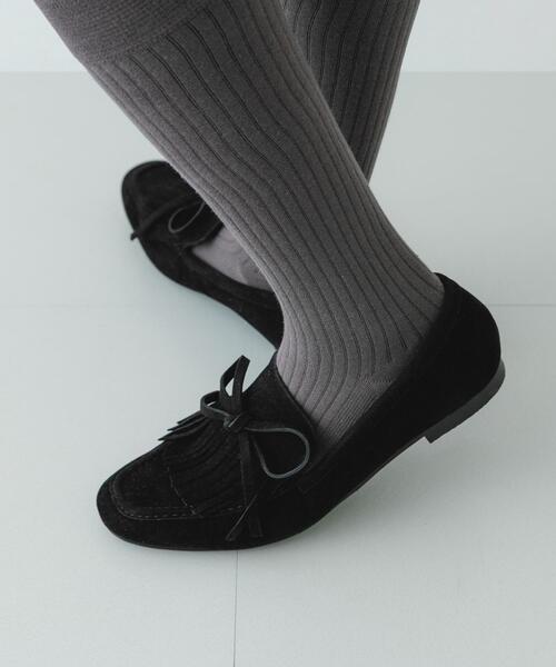 「RODE SKO」 フラットパンプス 38 ブラック レディース_画像3