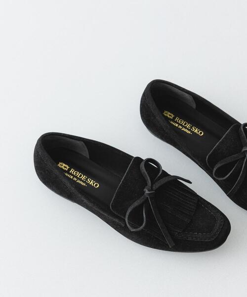 「RODE SKO」 フラットパンプス 38 ブラック レディース_画像8