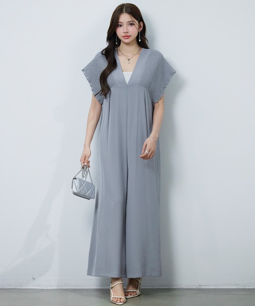 SAISON DE PAPILLON（セゾンドパピヨン） サロペット オーバーオール