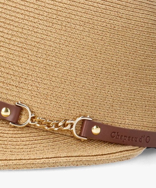 Chapeau d' O（シャポードオー） キャップ 帽子 Si_Braid Bit Wide Cap