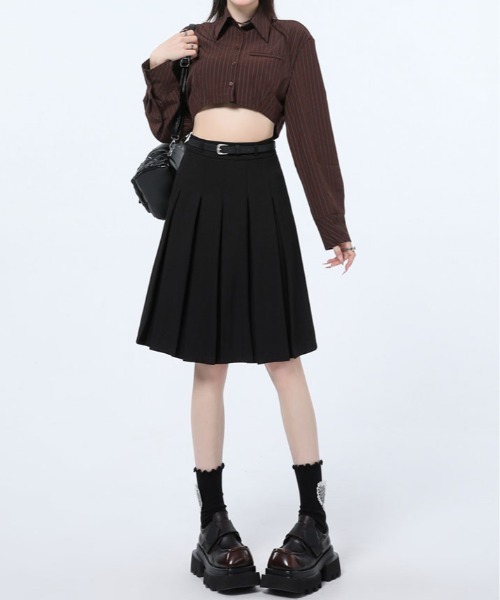PGG 黒 ベルト付きフレアスカート 楽天市場】【20％OFFクーポン！5/25(月)限定】shoppinggo フレア