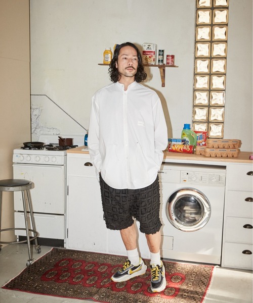 「ADAM PATEK」 長袖シャツ 1 ホワイト メンズ_画像5