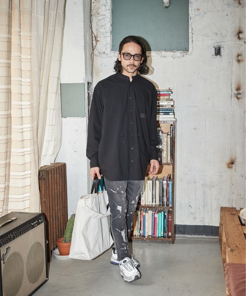 「ADAM PATEK」 長袖シャツ 1 ホワイト メンズ_画像8