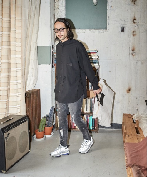 「ADAM PATEK」 長袖シャツ 1 ホワイト メンズ_画像9