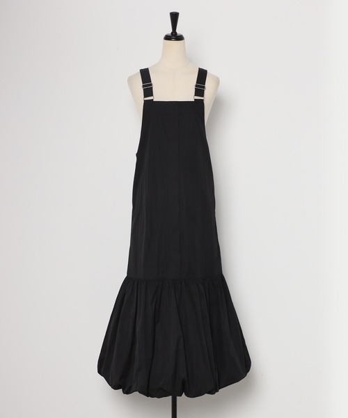 「Bonjour Sagan」 サロペットスカート FREE ブラック レディース_画像3