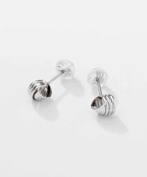 ピアス K18/プラチナ ピアス レディース メンズの画像