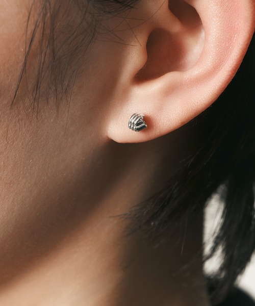 ピアス K18/プラチナ ピアス レディース メンズの画像