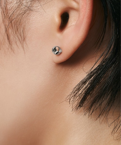 ピアス K18/プラチナ ピアス レディース メンズの画像