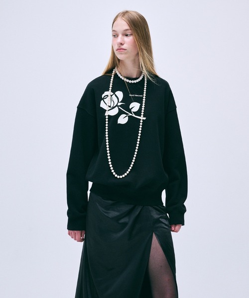 「Mardi Mercredi」 スウェットカットソー FREE ヘザーグレー レディース_画像6