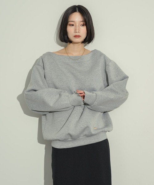 「NEUNA」 長袖カットソー FREE アイボリー レディース_画像5