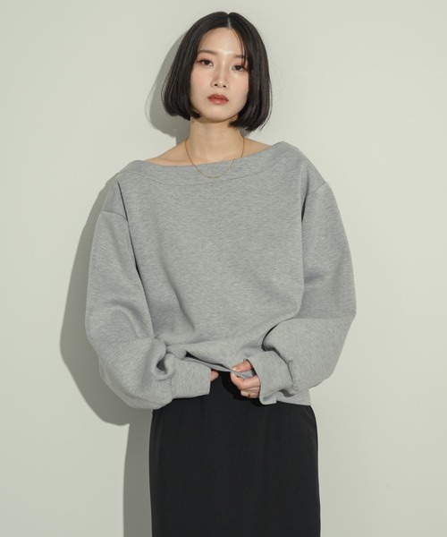 「NEUNA」 長袖カットソー FREE アイボリー レディース_画像7