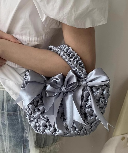 「LONSLAN」 ハンドバッグ FREE ブラック レディース_画像2