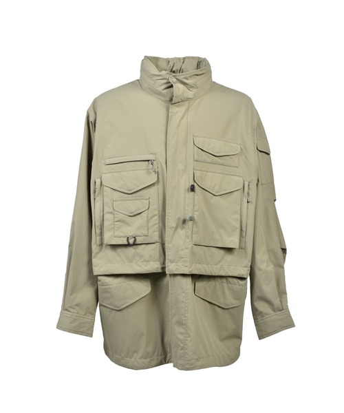 コート ジャケット WINDSTOPPER_ PERFECT MIL FIELD 2WAY JACKET メンズ レディースの画像