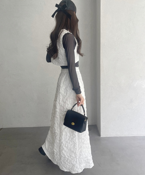 「Eclat one」 スカート FREE ブラック レディース_画像2