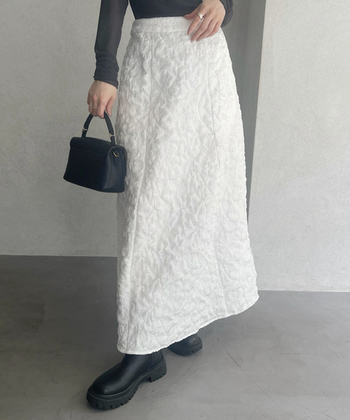 「Eclat one」 スカート FREE ブラック レディース_画像4