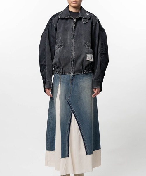 MaisonMiharaYasuhiro ミハラヤスヒロ MA-1 ブルゾン Maison MIHARA YASUHIRO(メゾン ミハラヤスヒロ)｜【MEN】【Maison