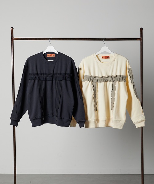 「RehersalL」 スウェットカットソー FREE ベージュ レディース_画像5