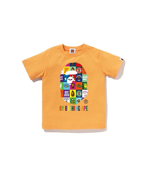 A BATHING APE（アベイシングエイプ） tシャツ BABY MILO PATCHWORK BY