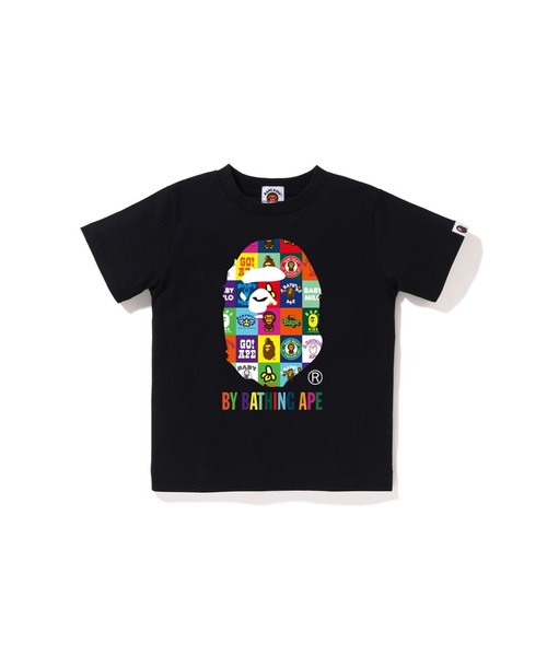 A BATHING APE（アベイシングエイプ） tシャツ BABY MILO PATCHWORK BY