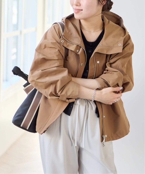Spick and span  マウンテンパーカー  ベージュ スピック＆スパン Spick & Span 《追加》撥水マウンテンパーカー