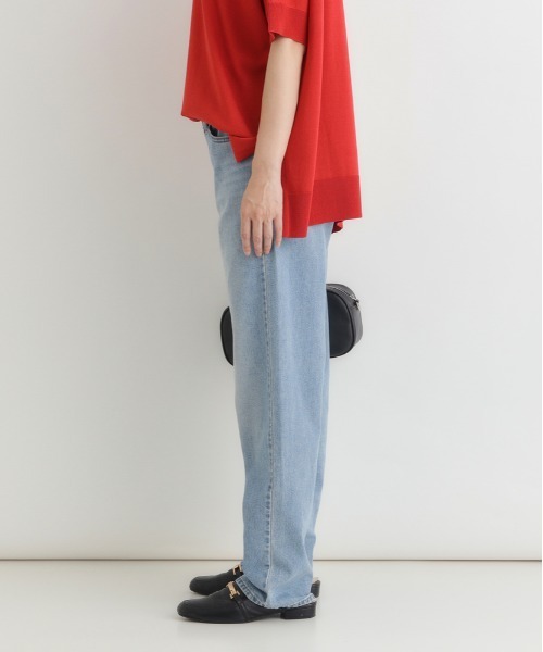 ジーンズ デニム デニムパンツ 「Levi's」94 バギー COOL デニム (ライトインディゴ / ハイライズ / 通気性) レディースの画像