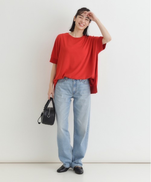 ジーンズ デニム デニムパンツ 「Levi's」94 バギー COOL デニム (ライトインディゴ / ハイライズ / 通気性) レディースの画像