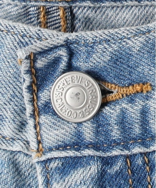 ジーンズ デニム デニムパンツ 「Levi's」94 バギー COOL デニム (ライトインディゴ / ハイライズ / 通気性) レディースの画像