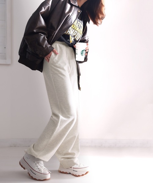 「Java」 スウェットパンツ X-LARGE ブラック レディース_画像8