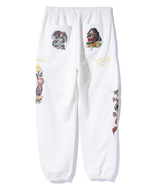 「Ed Hardy」 スウェットパンツ M ブラック メンズ_画像5