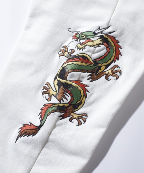 「Ed Hardy」 スウェットパンツ M ブラック メンズ_画像8