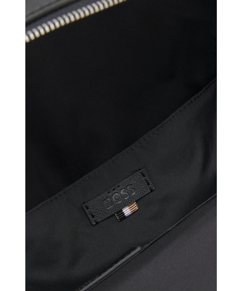 デイバック リュック ストラクチャード バックパック ポリッシュド レタリングロゴ メンズの画像