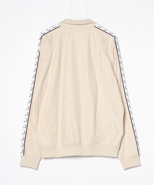 「FRED PERRY」 ジャージブルゾン X-LARGE ホワイト レディースの画像