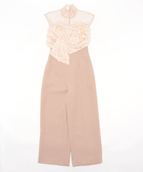 LAGUNAMOON（ラグナムーン） パンツドレス MEDIUM ベージュ レディース
