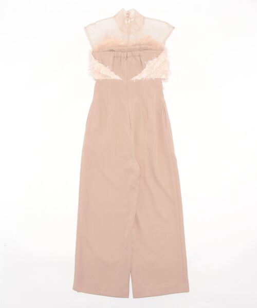 LAGUNAMOON（ラグナムーン） パンツドレス MEDIUM ベージュ レディース
