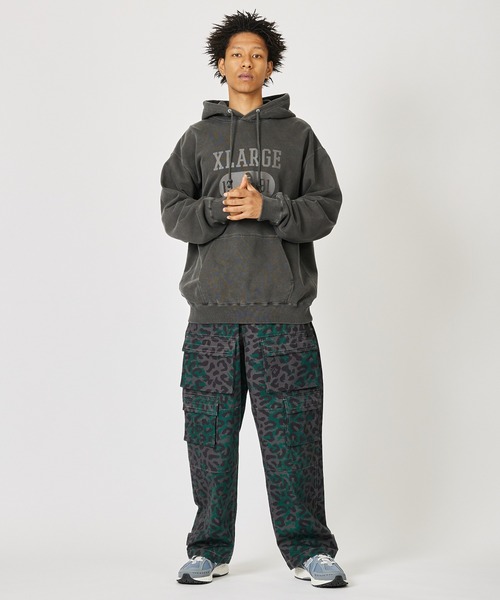 XLARGE（エクストラ ラージ） プルオーバーパーカー S ライトグリーン