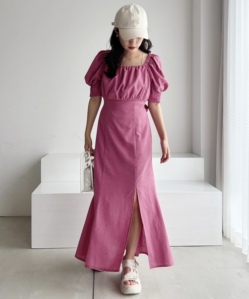 「one after another NICE CLAUP」 フラットサンダル LARGE アイボリー レディース_画像2